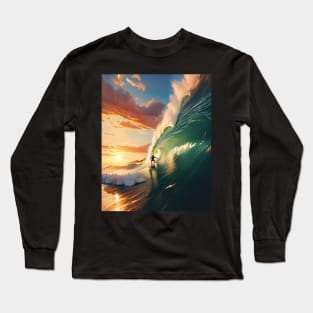 Vintage surfer Long Sleeve T-Shirt